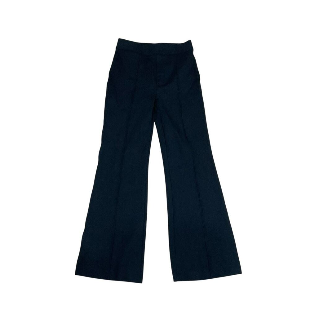 Spanx SPANXsmooth PerfectFit Ponte Flare Pant Black Size Medium Stretch
